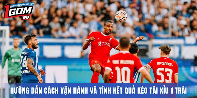 Hướng dẫn cách vận hành và tính kết quả kèo tài xỉu 1 trái