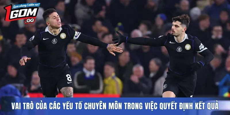 Vai trò của các yếu tố chuyên môn trong việc quyết định kết quả