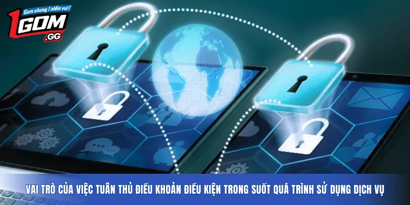 Vai trò của việc tuân thủ điều khoản điều kiện trong suốt quá trình sử dụng dịch vụ